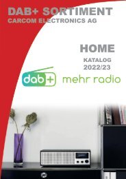 DAB Katalog Home CarCom electronics