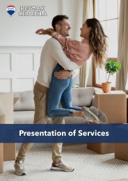 Presentation of Services