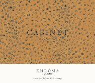 Cabinet of Curiosities - Khrôma by Masureel