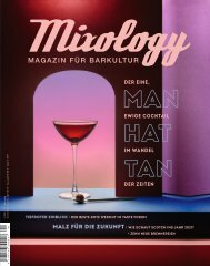 MIXOLOGY ISSUE #101 –  der Manhattan Cocktail im Wandel der Zeit