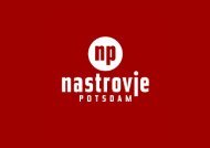 Nastrovje Potsdam Product Portfolio