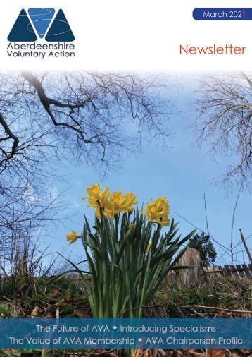 Aberdeenshire Voluntary Action News - March 2021