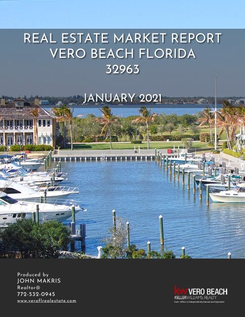 Vero Beach 32963 Real Estate Market Report January 2021