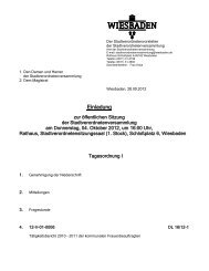 Einladung - LINKE&PIRATEN Rathausfraktion Wiesbaden