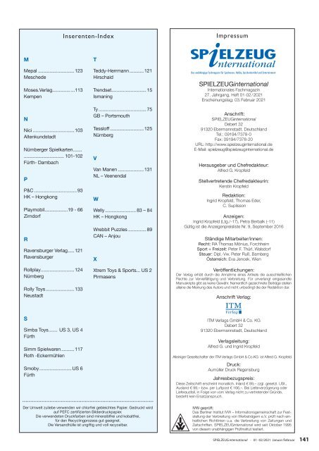 SPIELZEUGinternational 01/02-2021 Jan/Feb