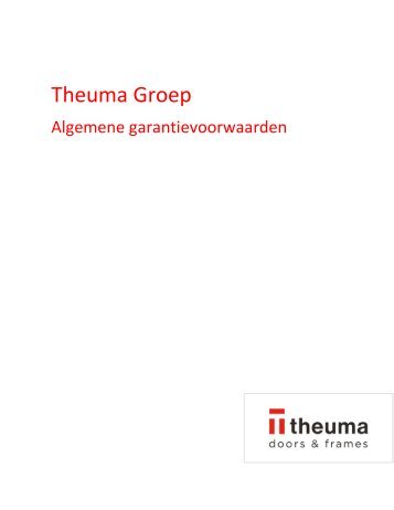 2021 02 Theuma Groep Algemene garantievoorwaarden