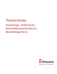 2021 Theuma Groep - Voorschriften en beoordingscriteria