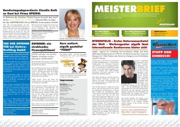 Meisterbrief 03081 - InnoCAM GmbH