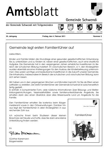 Amtsblatt - Schwendi