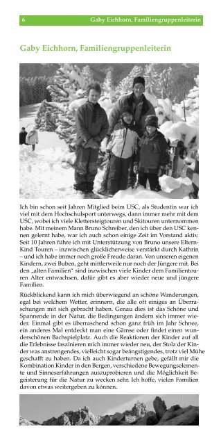 Mitteilungen 1/2010 - Sektion USC München des DAV