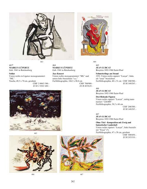Moderne Arbeiten auf Papier International - Galerie Fischer ...