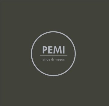 CATÁLOGO PEMI MESAS Y SILLAS