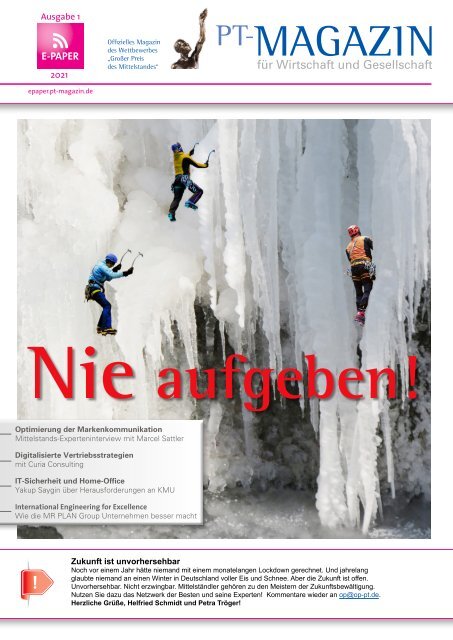 E-Paper 01_2021 Nie aufgeben