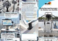Brodit Befestigungslösungen für Boote und Schiffe