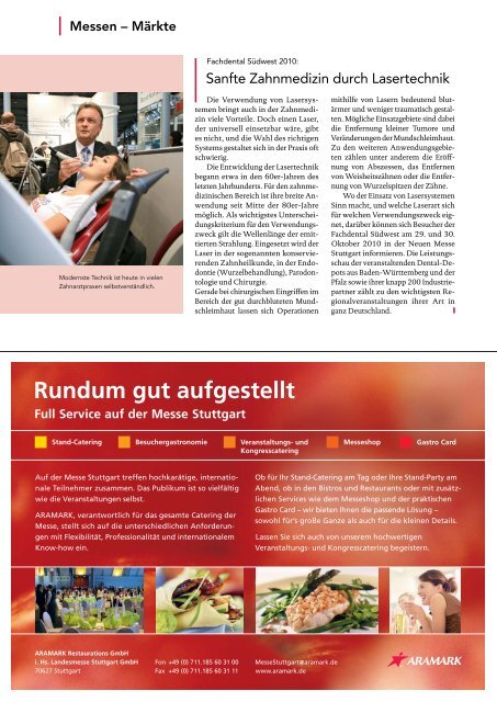 Message Ausgabe 3/2010 - Messe Stuttgart