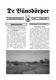 Ausgabe 3 - Gemeinde Bünsdorf