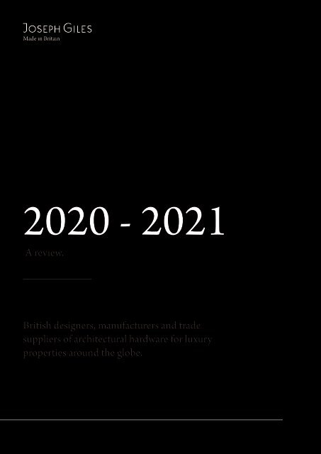 Joseph Giles - 2020 - 2021 Yearbook