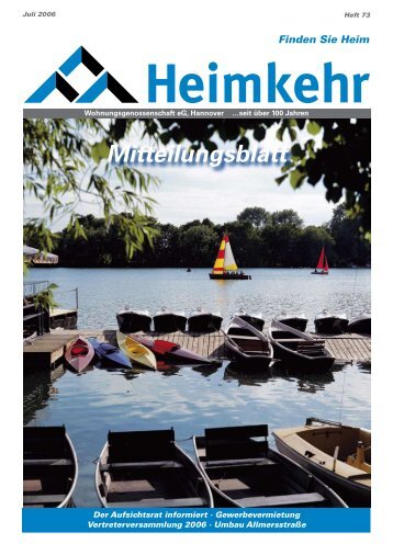 Mitteilungsblatt - Heimkehr-Hannover.de