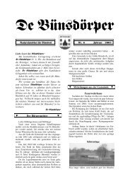 Ausgabe 6 - Gemeinde Bünsdorf