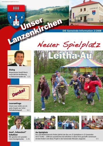 Gemeinde-Info 2/2008 - Lanzenkirchen