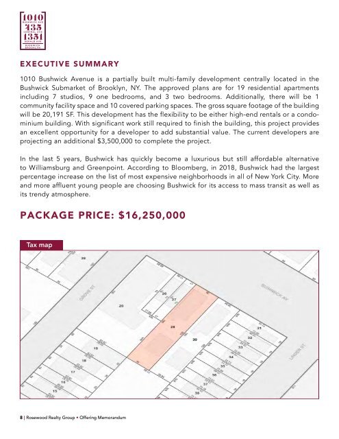 Offering Memorandum_Foreclosure Sale_Bushwick Stalled Construction Portfolio_2.2021_