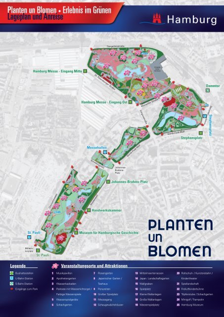 herunterladen und mitnehmen - Planten un Blomen - Hamburg