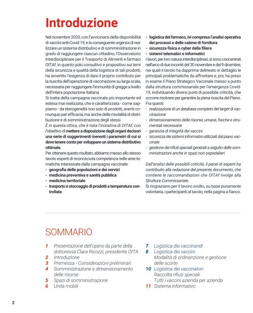 Quaderno n° 4/21 Vaccinazione anti-SARS-CoV-2/COVID-19 PIANO STRATEGICO