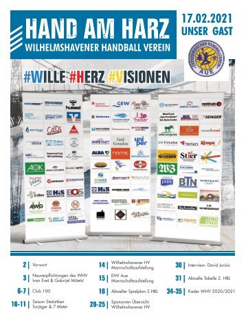 Wilhelmshavener Handball Verein - Hand am Harz