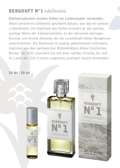 Bergduft Flyer Deutsch