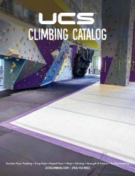 UCS Climbing Catalog