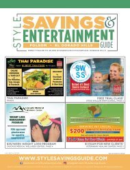 Style Savings and Entertainment Guide March 2021