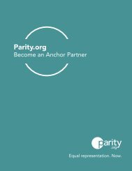 Parity.org Anchor Partner Prospectus
