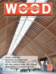 Wood In Architecture Issue 1, 2018