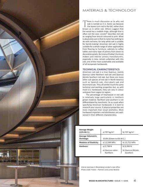 Wood In Architecture Issue 1, 2018