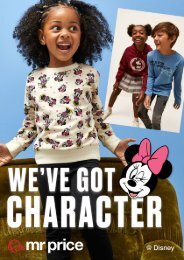 Mr Price Kids Character Shop Catalogue