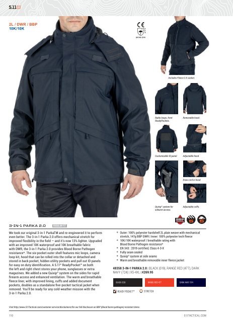 5.11 Tactical - Spring/Summer - EUR