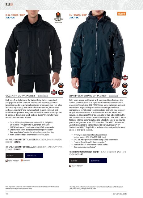 5.11 Tactical - Spring/Summer - EUR