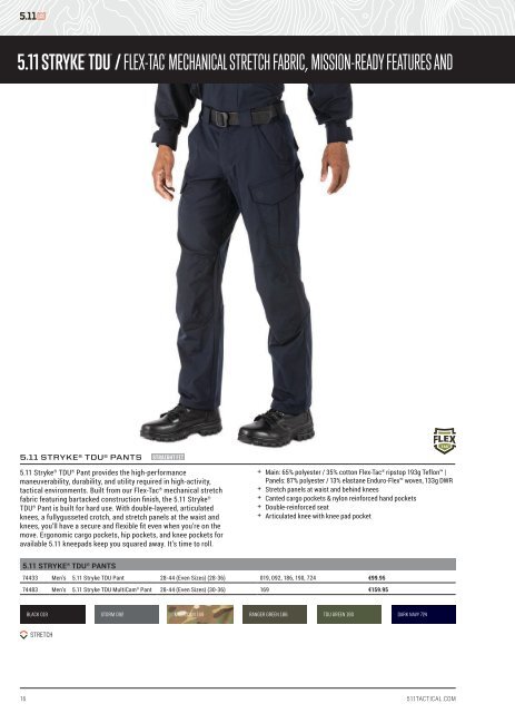 5.11 Tactical - Spring/Summer - EUR