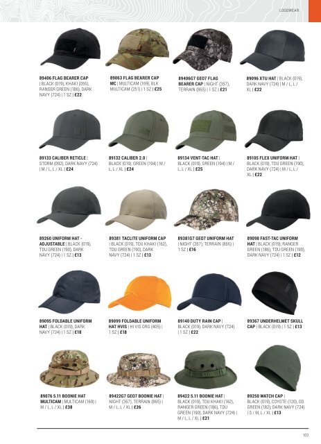 5.11 Tactical - Spring/Summer - GBP