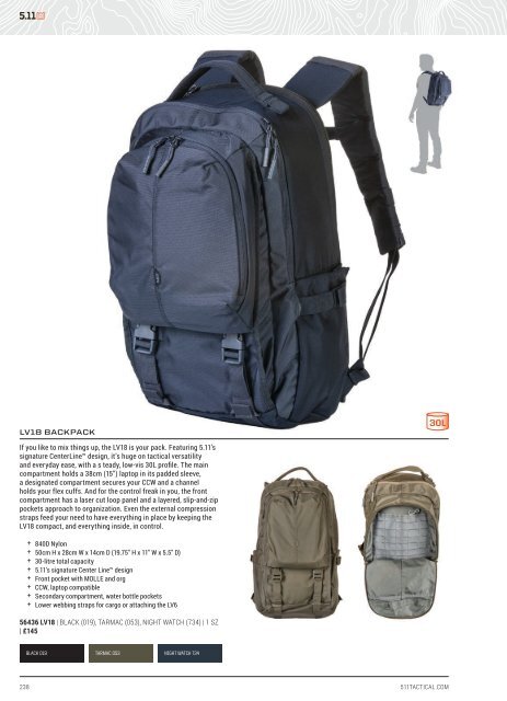 5.11 Tactical - Spring/Summer - GBP