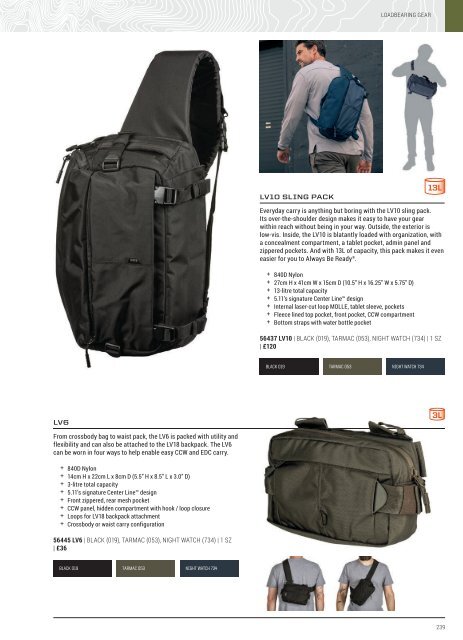 5.11 Tactical - Spring/Summer - GBP