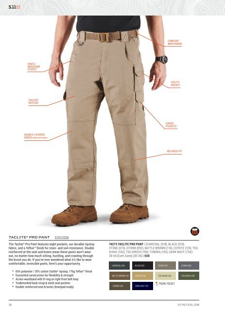 5.11 Tactical - Spring/Summer - GBP