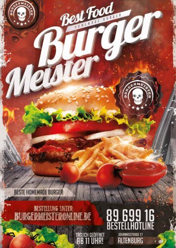 Aktueller Flyer vom Burgermeister Altenburg