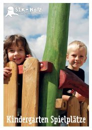 Kindergarten Spielplätze - SIK-Holz
