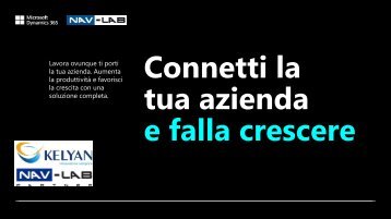 Connetti la tua azienda e falla crescere - Kelyan-Velika