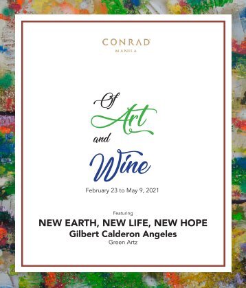 2021 OAAW Gilbert Calderon Angeles: New Earth, New Life, New Hope