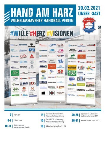 Wilhelmshavener Handball Verein - Hand am Harz