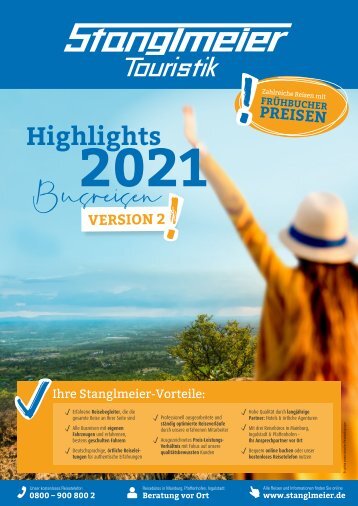 Stanglmeier Busreisen Highlights 2021