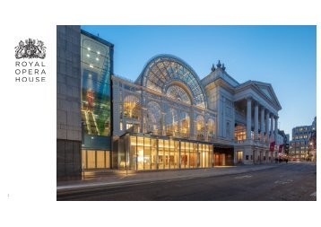 Welcome to the Royal Opera House