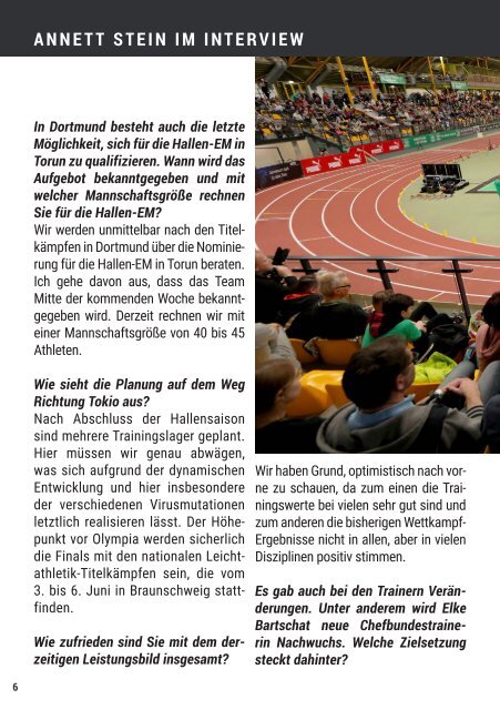 Das Programm zu den 68. Deutschen Leichtathletik-Hallenmeisterschaften in Dortmund